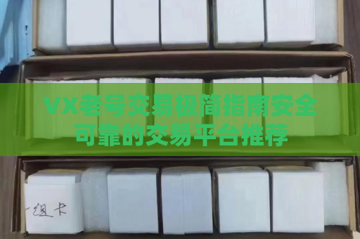 VX老号交易极简指南安全可靠的交易平台推荐